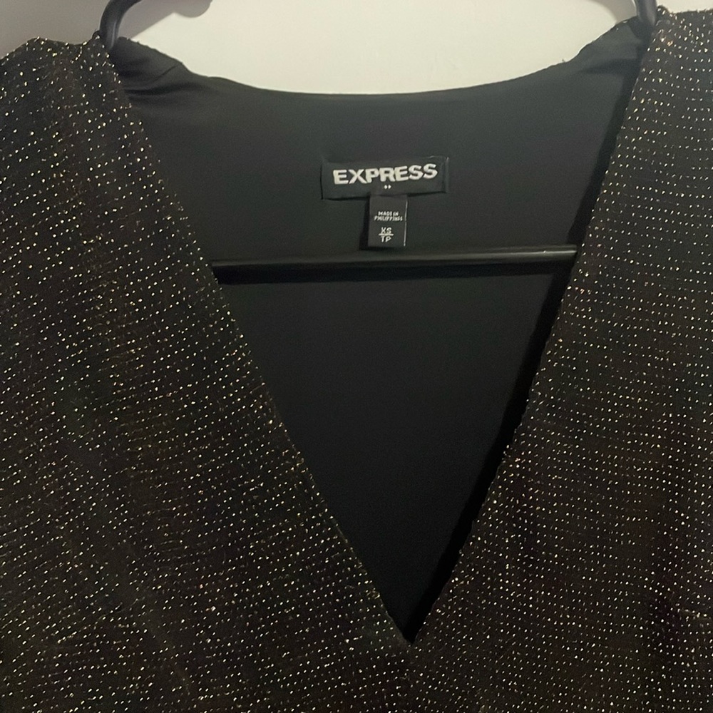 Express long sleeve cocktail dress
